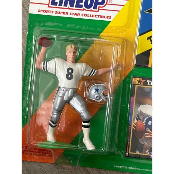 Starting Lineup 1992 Troy Aikmen with special series poster‎ - Picture 2 of 8